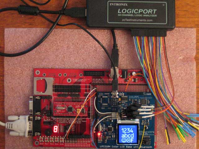 LCD Game Development system