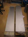 T-groove plates; 3 pieces making a 200x112 table