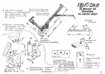 Flevobike tekening