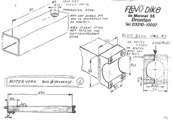 Flevobike tekening